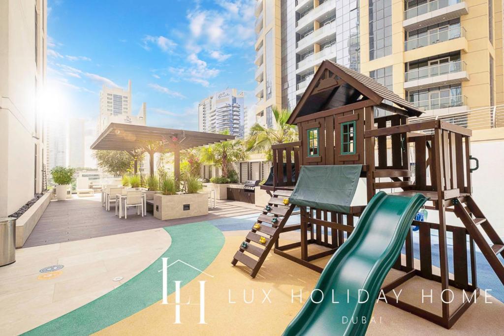 Lux Contemporary Suite With Full Marina View 6 Dubai Bagian luar foto