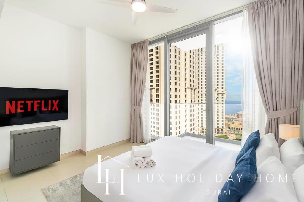 Lux Contemporary Suite With Full Marina View 6 Dubai Bagian luar foto