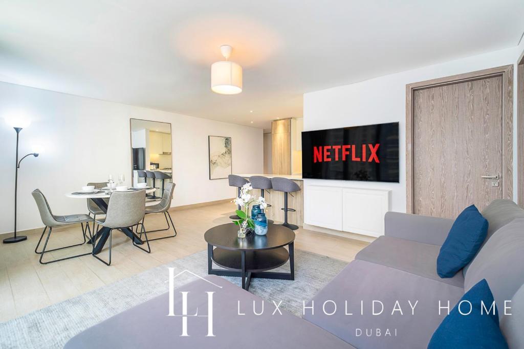 Lux Contemporary Suite With Full Marina View 6 Dubai Bagian luar foto